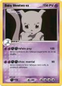 Baby Mewtwo ex