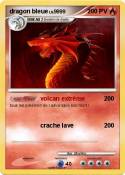 dragon bleue