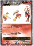 famille pokemon