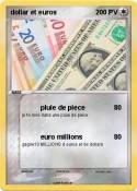 dollar et euros