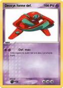 Deoxys forme