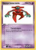 Deoxys forme