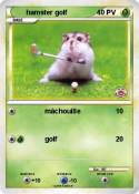 hamster golf