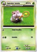 hamster tennis