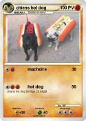 chiens hot dog chiens hot dog