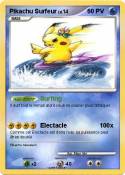 Pikachu Surfeur