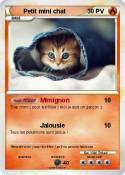 Petit mini chat Petit mini chat