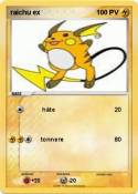 raichu ex