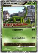 geant dinosaure