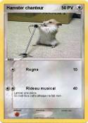 Hamster chanteur Hamster