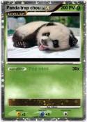 Panda trop chou Panda trop chou