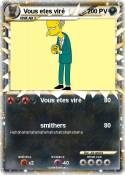 Vous etes viré
