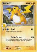 Raichu X