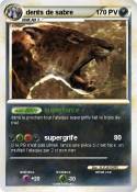 dents de sabre