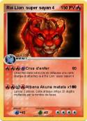Roi Lion super sayan 4 Roi Lion super