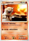 chaton fusil