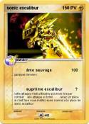 sonic excalibur