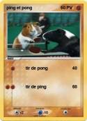 ping et pong