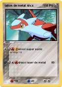 latios de metal