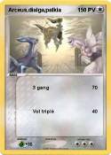Arceus,dialga,palkia