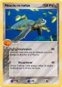 Pikachu vs tortue Pikachu vs