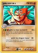 goku niv+ de x