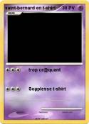 saint-bernard en t-shirt saint-bernard