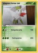 shaymin forme