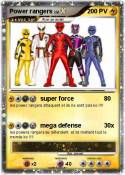Power rangers