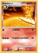 éruption
