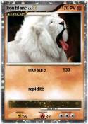 lion blanc