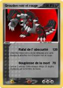 Groudon noir et