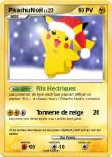 Pikachu Noël