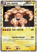très musclé