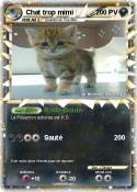 Chat trop mimi