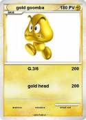 gold goomba
