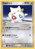 Togepi nv 5 