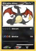 dracaufeu shiney dracaufeu
