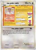 ma poke carte