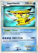 Aqua Pikachu 3