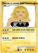 Pascale et minette Galet sims 3 Pascale et