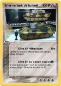 Enorme tank de