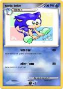 sonic bebe