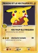 PIKACHU ET LE KECTHUP PIKACHU ET LE