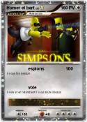 Homer et bart
