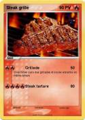 Steak grillé