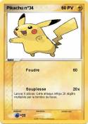 Pikachu n°34