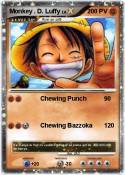 Monkey . D. Luffy Monkey . D.