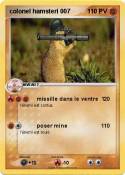 colonel hamsteri 007 colonel