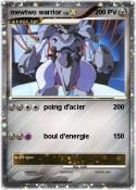 mewtwo warrior